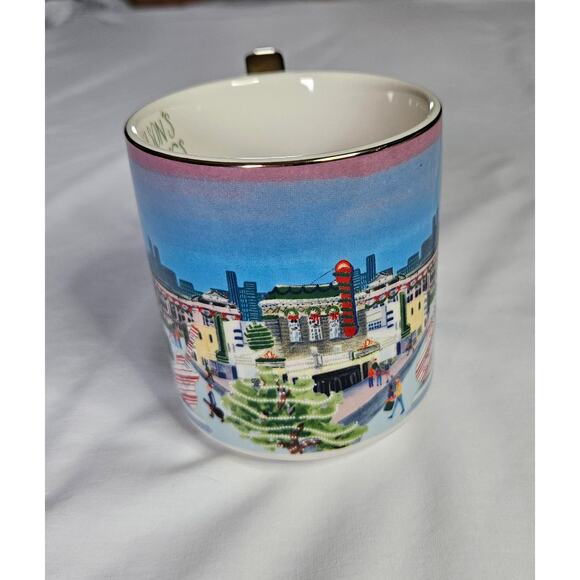 Anthropologie Holiday in the City Austin 2024 4 Piece Set Mug Glass 2 Plates - Picture 7 of 11